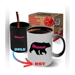 Color Changing Magic Mug - Mama Bear Heat Reveal